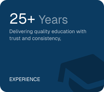 25+ Years Experience